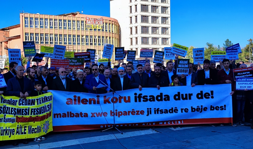 Diyarbakır'da 'aileni koru ifsada dur de' etkinliği düzenlendi