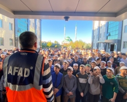 AFAD'tan Tatbikat Eğitimi