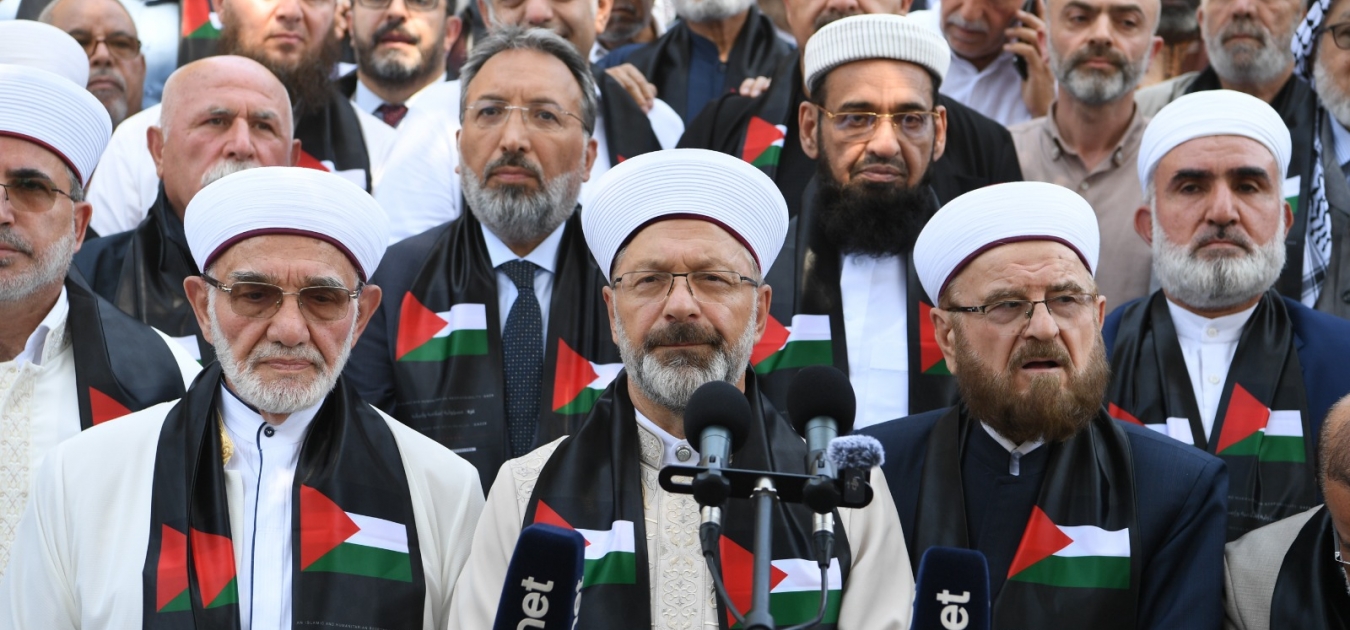 Filistin'e huzur gelmeden yeryüzüne huzur gelmeyecek